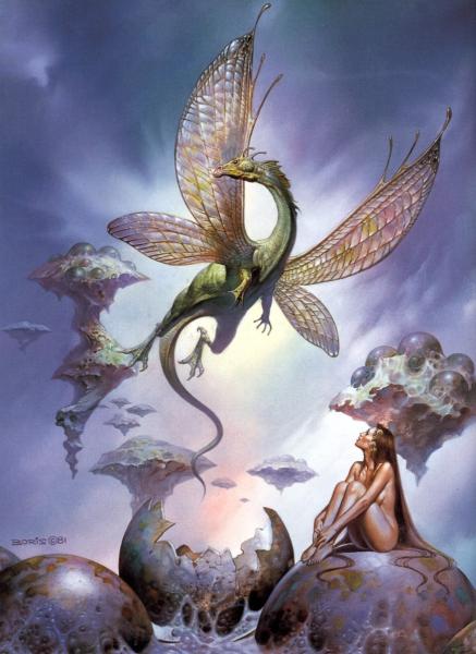 dessin de Boris Vallejo